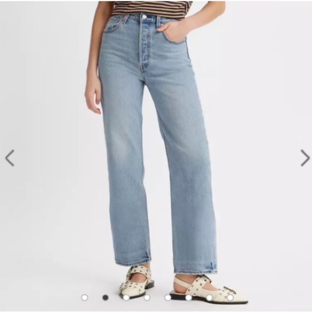 Levi’s Ribcage straight leg jeans